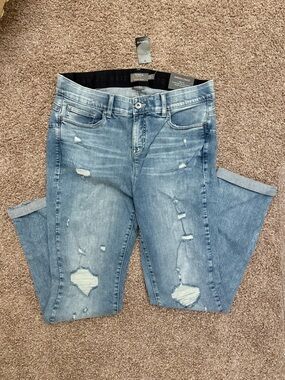 Torrid Light Wash Distressed Jeans